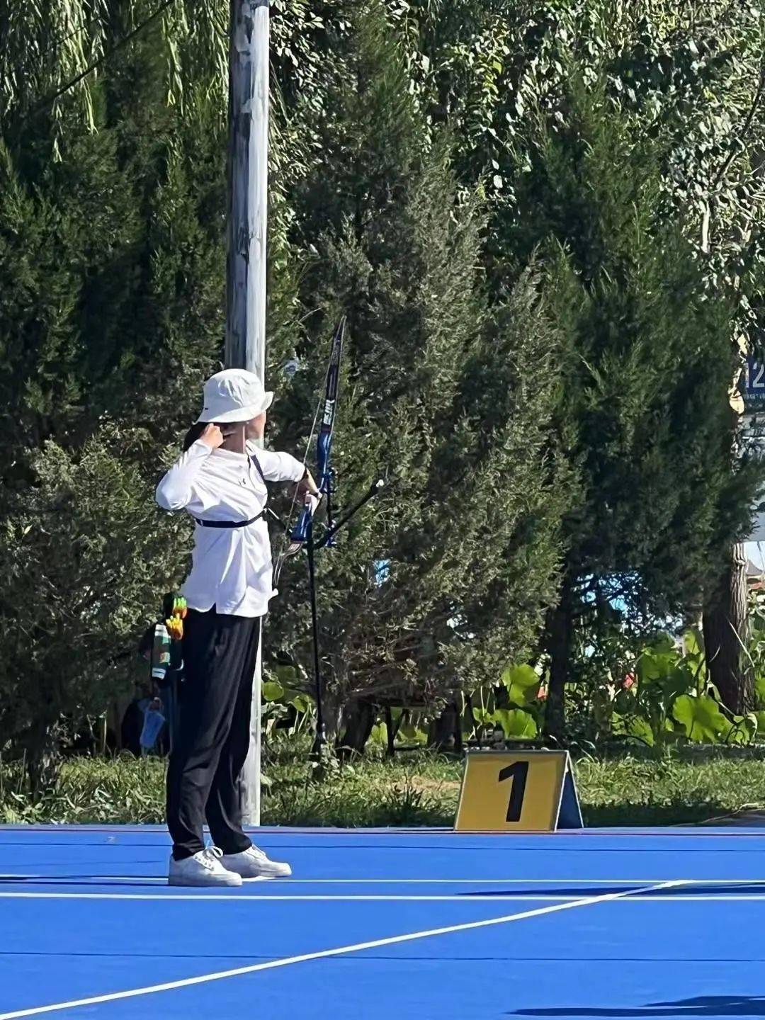 全国射箭比赛，精准射击赢得荣誉